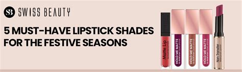 5 Must-Have Lipstick Shades For The Festive Seasons