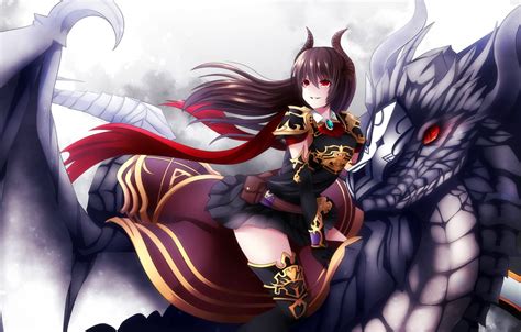 Anime Dragon Girl