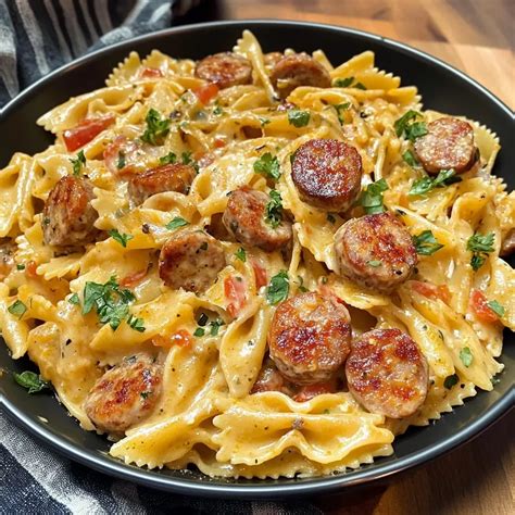 Creamy Cajun Sausage Pasta Recipe: Quick & Delicious! – Simply Yummy Eats