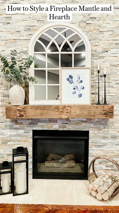 How to style a fireplace mantle and hearth – Artofit