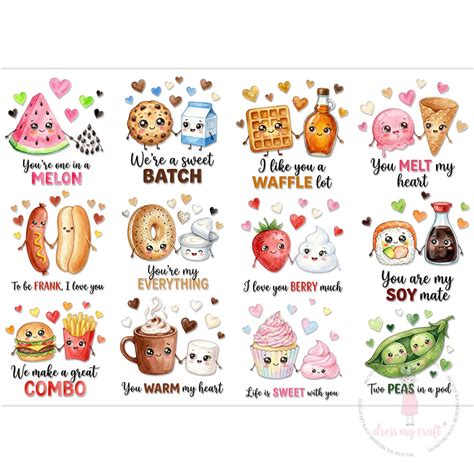Stick N Peel Stickers-Cute Food Crush – CRAFTERS CORNER