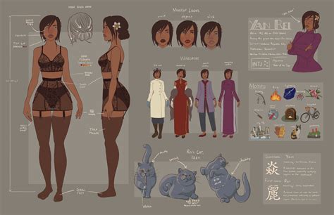 Character Reference Sheet - Rei by sidroq on DeviantArt - Worksheets ...