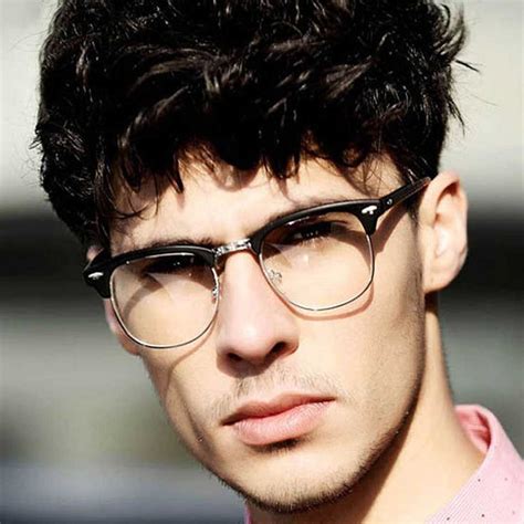 Oblong Face Shape Glasses Men Square Face 2024 Shape Glasses Male