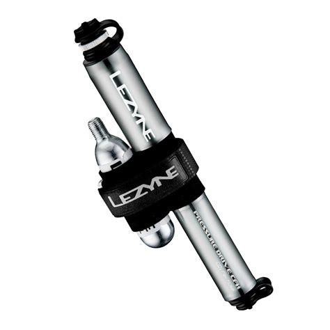Lezyne Pressure Drive CFH-CO2 High Pressure Hand Pump (Light Grey ...