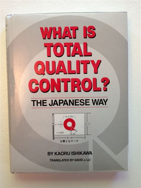 What Is Total Quality Control?: The Japanese Way (English and Japanese ...