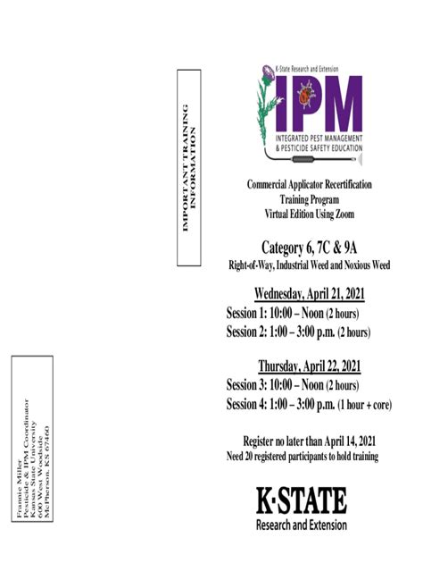 Fillable Online Your DoD Pesticide Applicator Certificate Fax Email ...