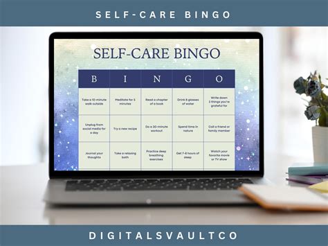 Self Care Bingo
