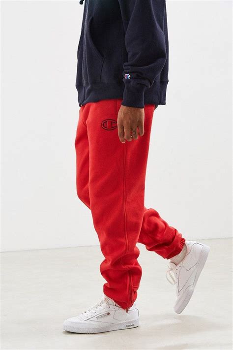 Champion on sale red joggers