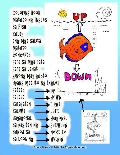 Buy Coloring Book Matuto ng Ingles sa Fish kulay ang mga salita matuto ...