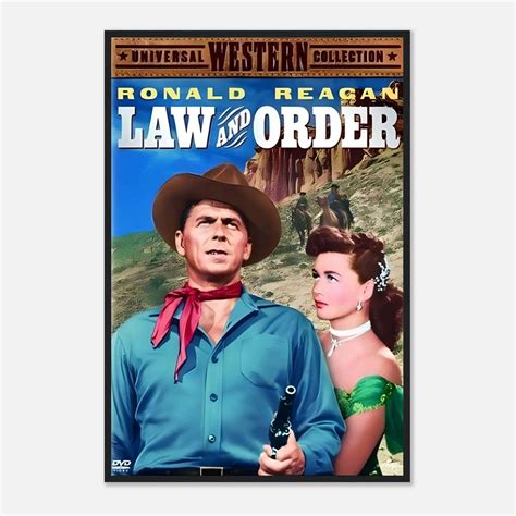 Law and Order (1953) Movie Poster Print - Citiesbox