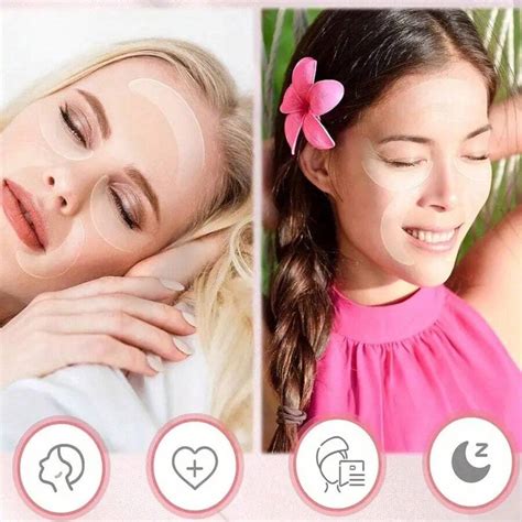 Reusable Silicone Anti-Wrinkle Facial Patch, Eye Patch, Neck Patch, Lip ...