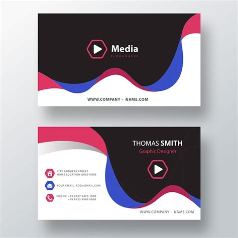 Business Card Design PSD 的图像结果