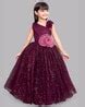 Buy Burgundy Dresses & Frocks for Girls by PINK CHICK Online | Ajio.com