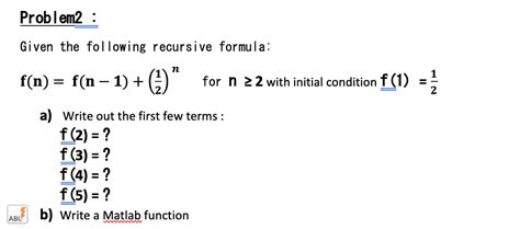 Image result for Finding Recursive Formula When Given Two Terms