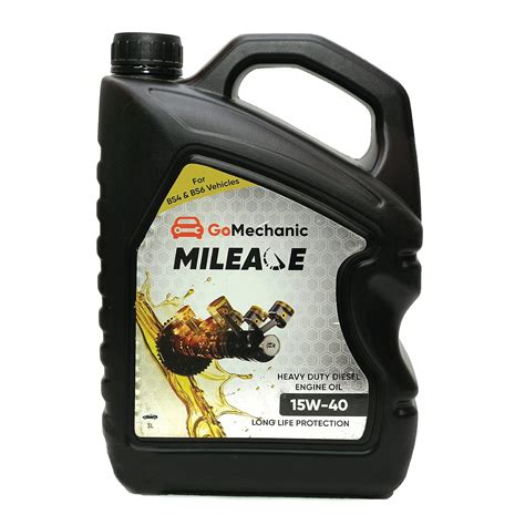 GoMechanic Mileage 15W 40 API CF 4 SG High Performance Longer ...