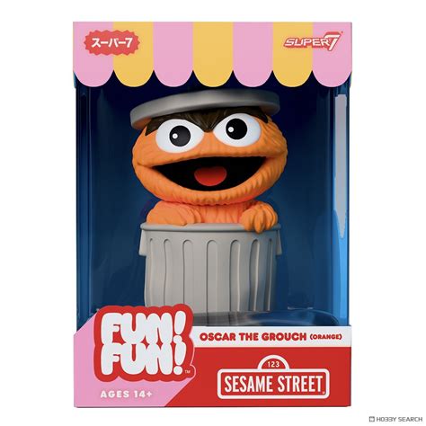 FUN! FUN! - Vinyl Figure: Sesame Street - Oscar the Grouch (Orange ...