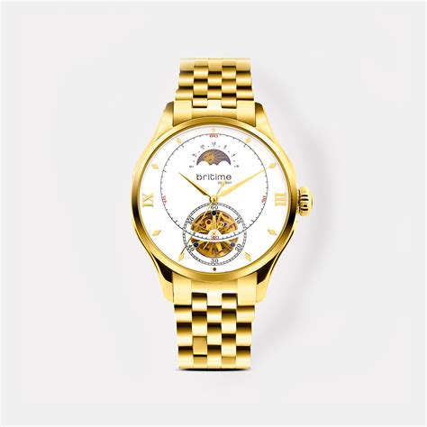 Britime Men Silver Metal Watch 479-M20202 – Just In Time