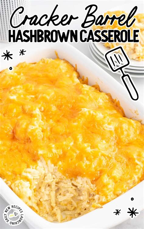 Cracker barrel hashbrown casserole – Artofit