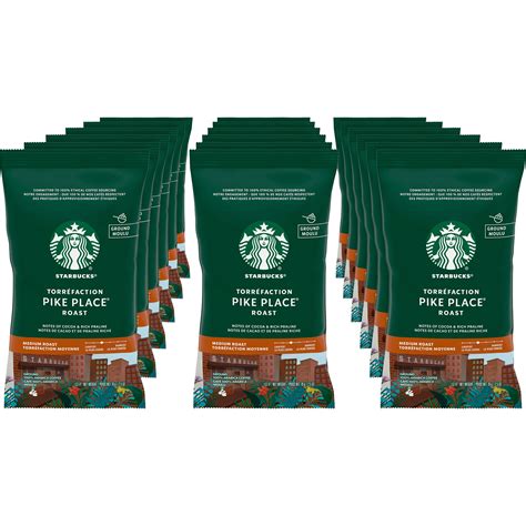 Starbucks Pike Place Ground Coffee - Pike Place, Cocoa, Nut - Bold - 2. ...
