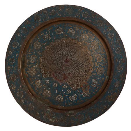 Vintage Plates | Vintage Metal Plates and Trays | Indianshelf