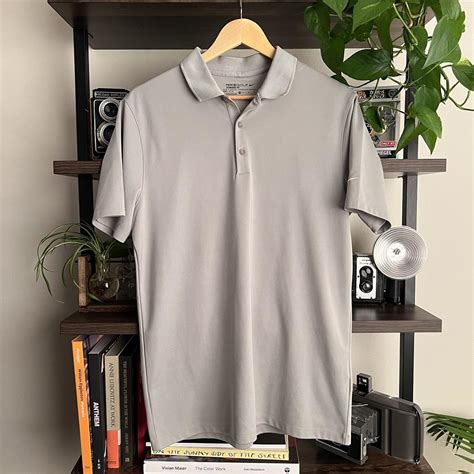 Nike Men's Grey Polo-shirts | Depop