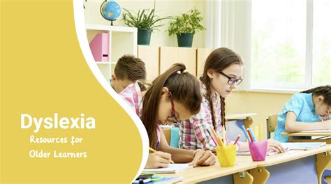 Dyslexia Resources for Older Learners - Twinkl