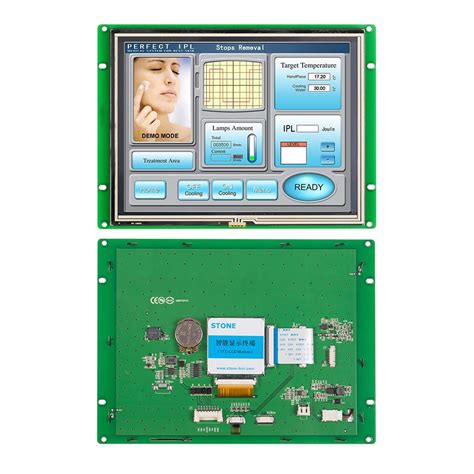 8 Inch HMI Smart TFT LCD Panel Module with Controller + Program + Touch ...