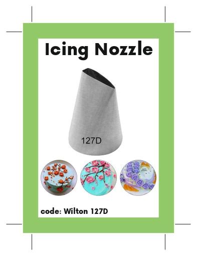 R 6 PIPING NOZZLE – Baking Cart