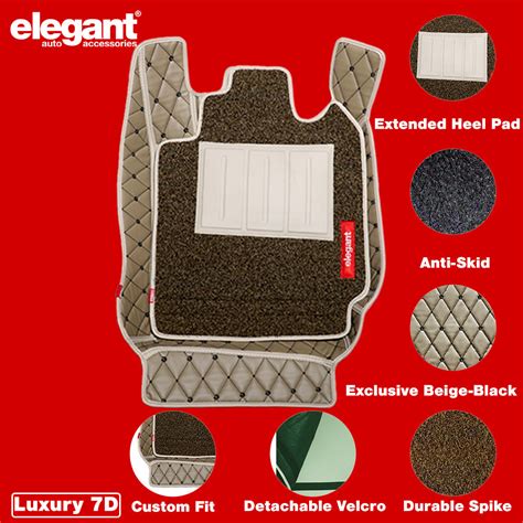 Luxury 7D Car Floor Mats For Honda City – Elegant Auto Retail