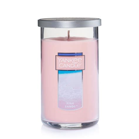 Yankee Candle Pink Sands - Medium Perfect Pillar Candle - Walmart.com ...
