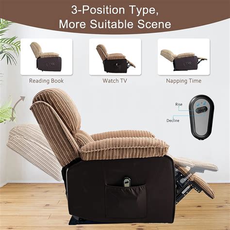 Buy Power Recliner Chair, CALABASH Lazy Boy Recliner for Elderly/Adult ...