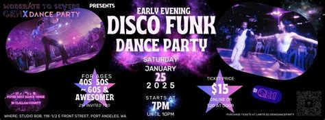 Early Evening Disco Funk Dance Party Presented by GenX Dance Party ...