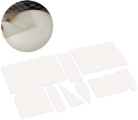 Buy T H Bake Ware Edge Scraper Scrapper Set DIY Icing Smoother ...