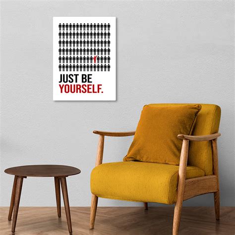 Authenticity is Your Superpower: Just Be Yourself Metal Poster ...