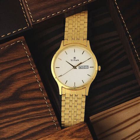 Buy Online Titan Quartz Analog with Day and Date Silver Dial Stainless ...