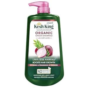 Buy Kesh King Scalp and Hair Medicine Organic Onion Shampoo with Curry ...