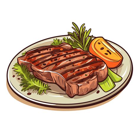 Grilled Steak Clip Art