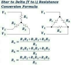 write relation for power drawn in three phase star connected load ...