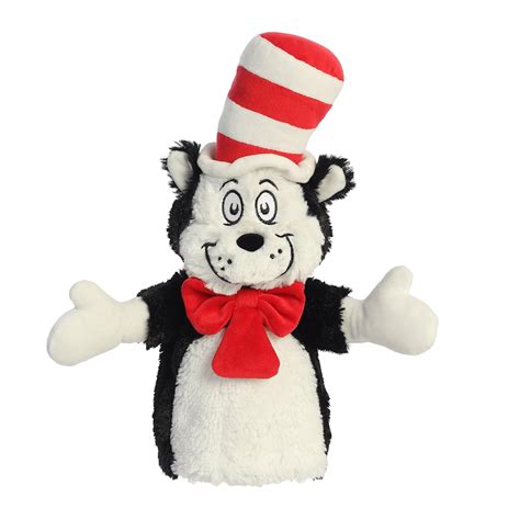 Buy Aurora - Dr. Seuss - 14" Cat In The Hat Hand Puppet Online at Low ...