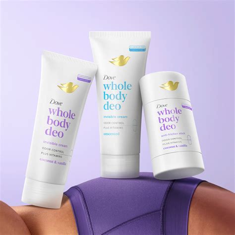 Whole Body Deo Coconut and Vanilla Invisible Cream | Dove