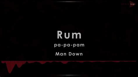 Rihanna - Man Down (Lyrics Video) - YouTube