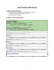 Image result for Computer Programing Chapter 6 Array