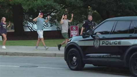 The University of South Carolina was cleared after an alleged active ...