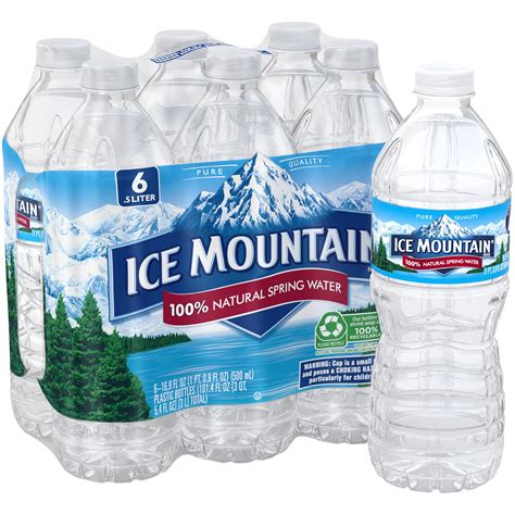 Mountain Water Bottle Logo
