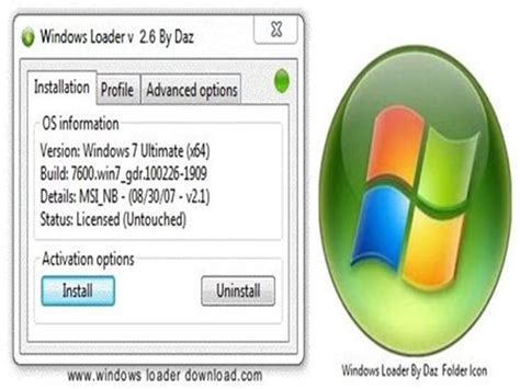Image result for Install Windows Loader