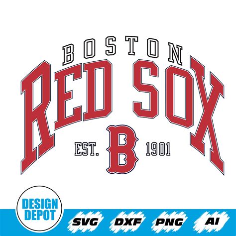 Retro Red Sox Svg, Vintage Boston Red Sox EST 1901 Svg, Svg, - Inspire ...
