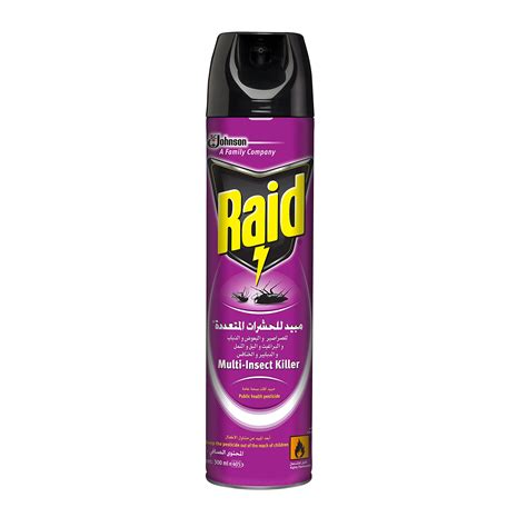 Raid Multi Insect Killer Spray for Home - Powerful Formula and Instant ...