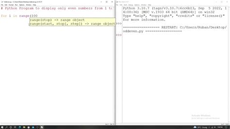 Image result for Python Program to Display Inverse of Even Numbers