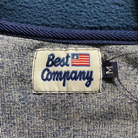 vintage BEST COMPANY fleece pullover | NOIR ONLINE