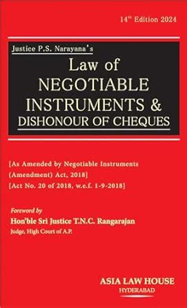 Buy Law of Negotiable Instruments and Dishonour of Cheques Book Online ...